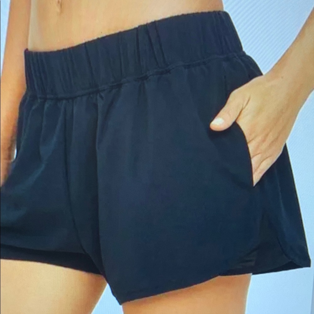 Women's Black Casual Shorts